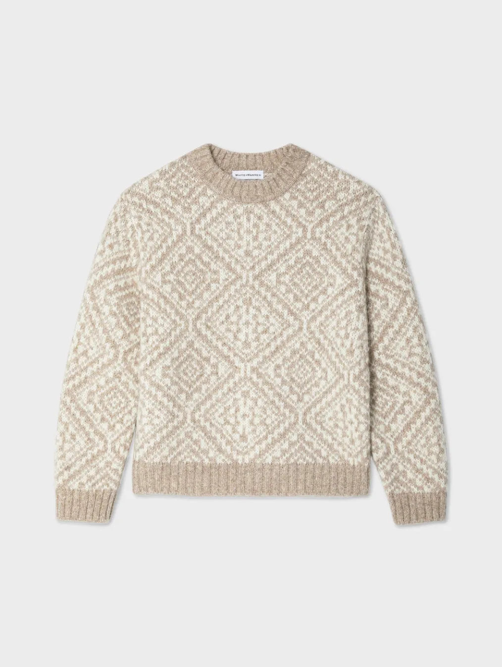alpaca blend nordic crewneck