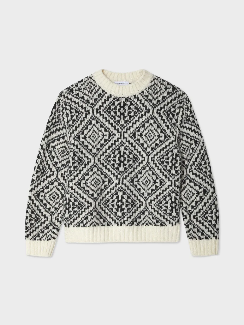 alpaca blend nordic crewneck