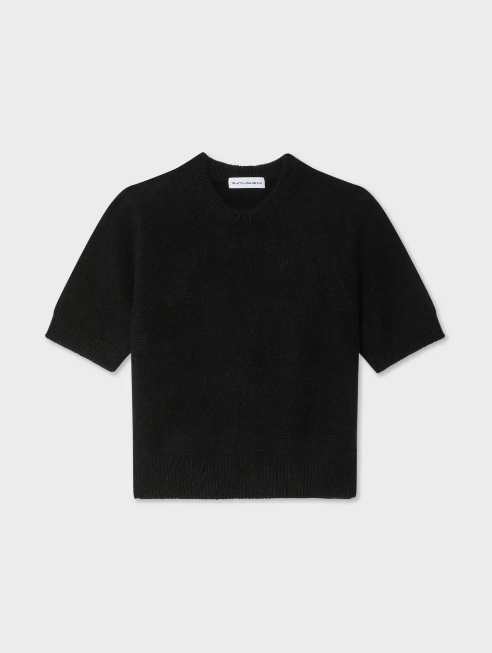 brushed cashmere tee