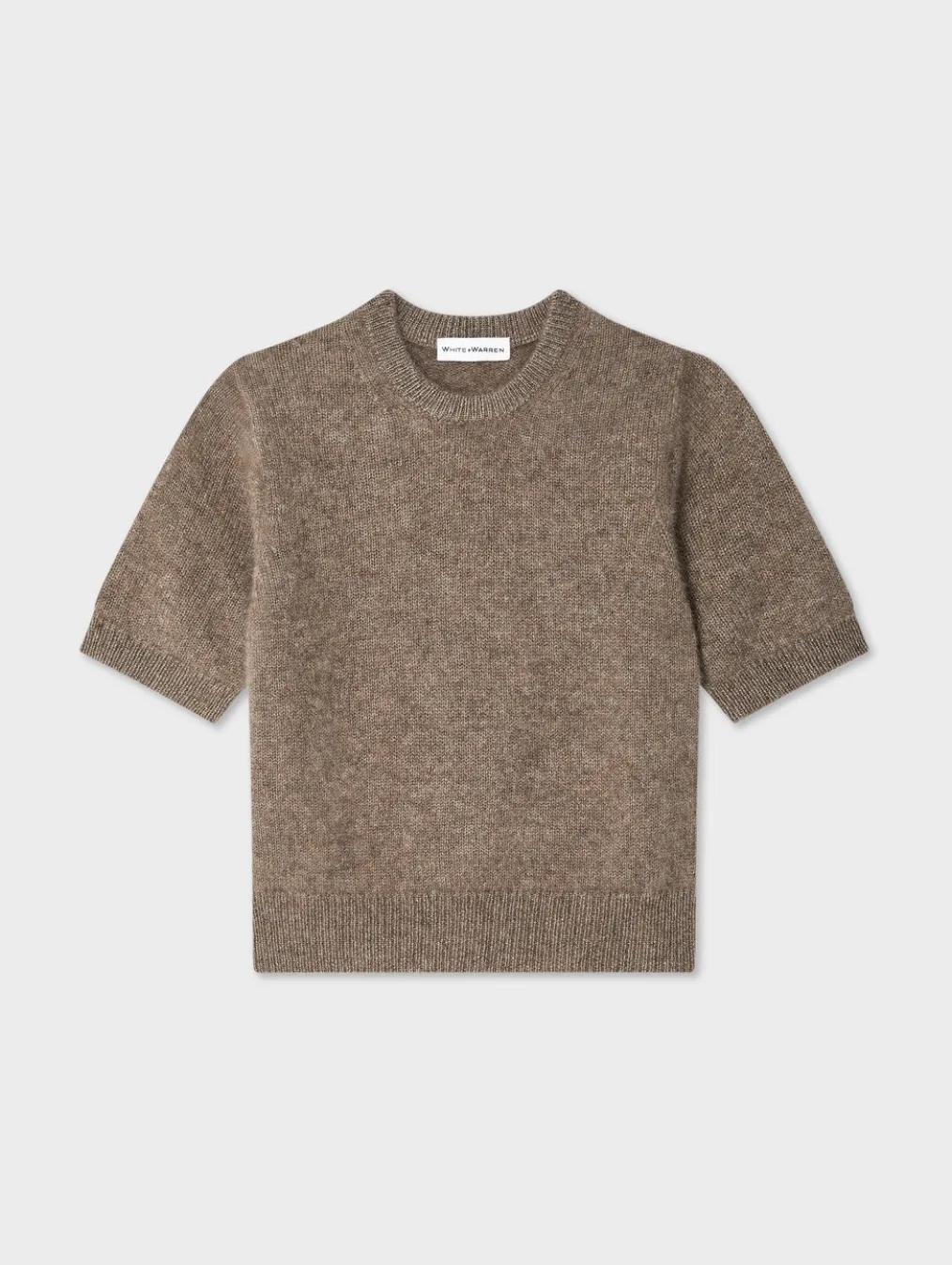 brushed cashmere tee