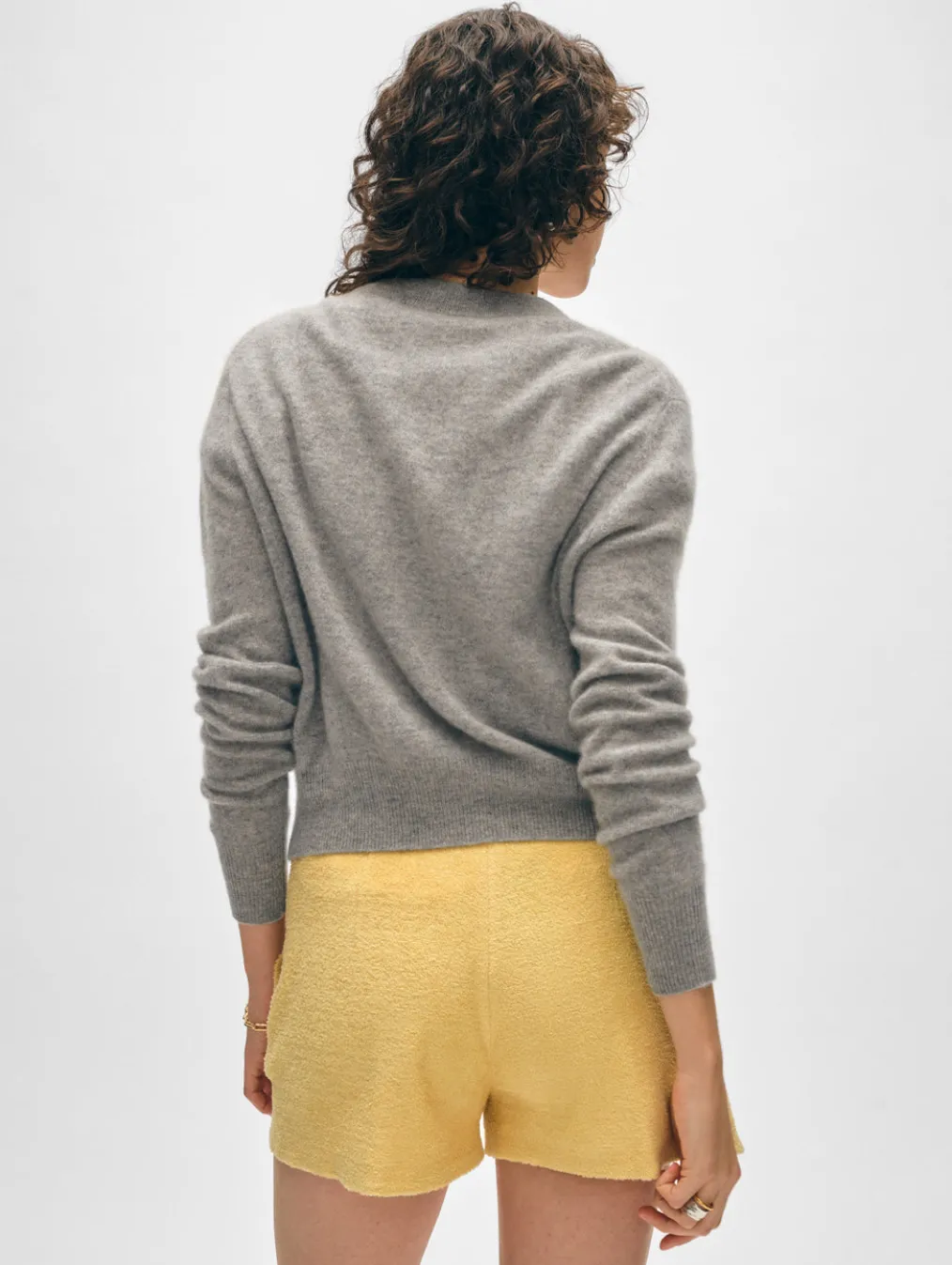 cashmere citron crewneck