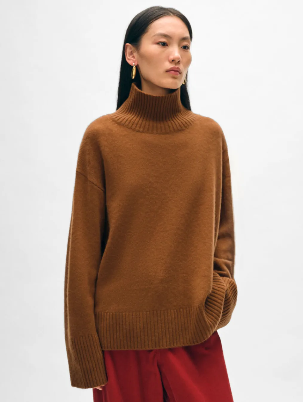 cashmere easy standneck