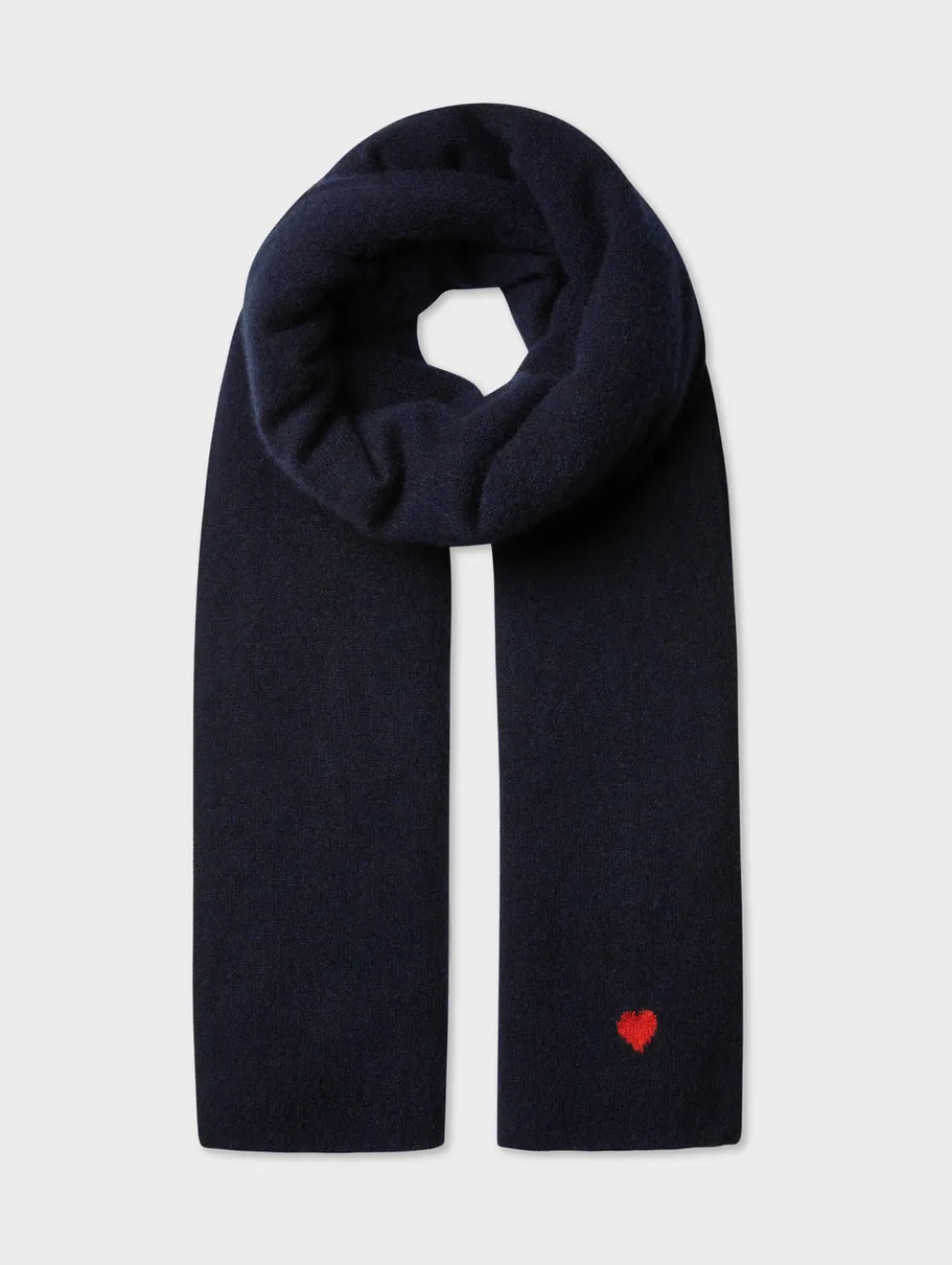 cashmere heart travel wrap