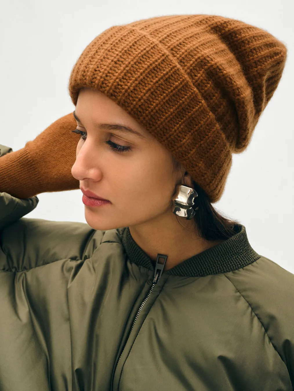 cashmere luxe beanie