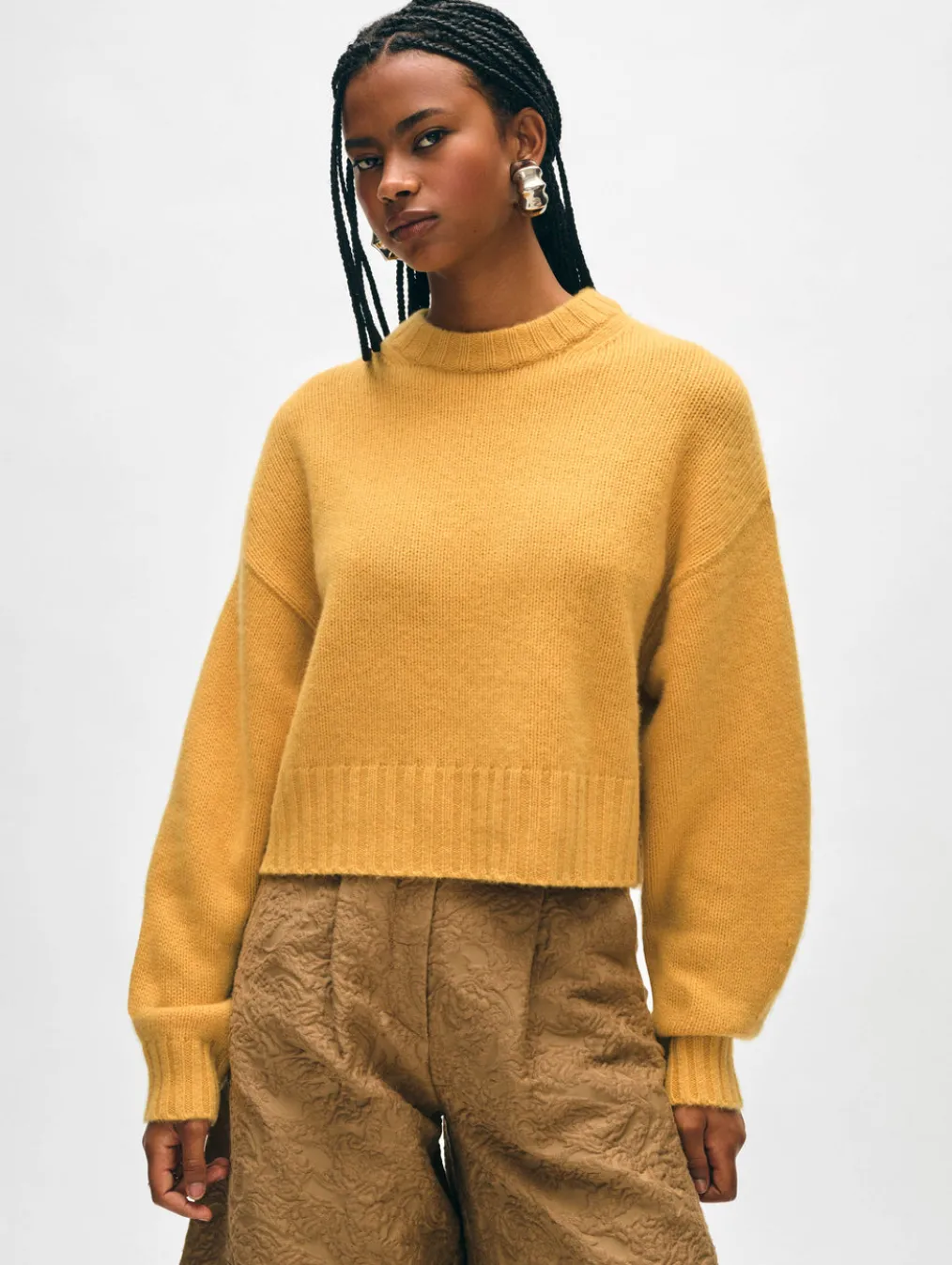 cashmere luxe crewneck