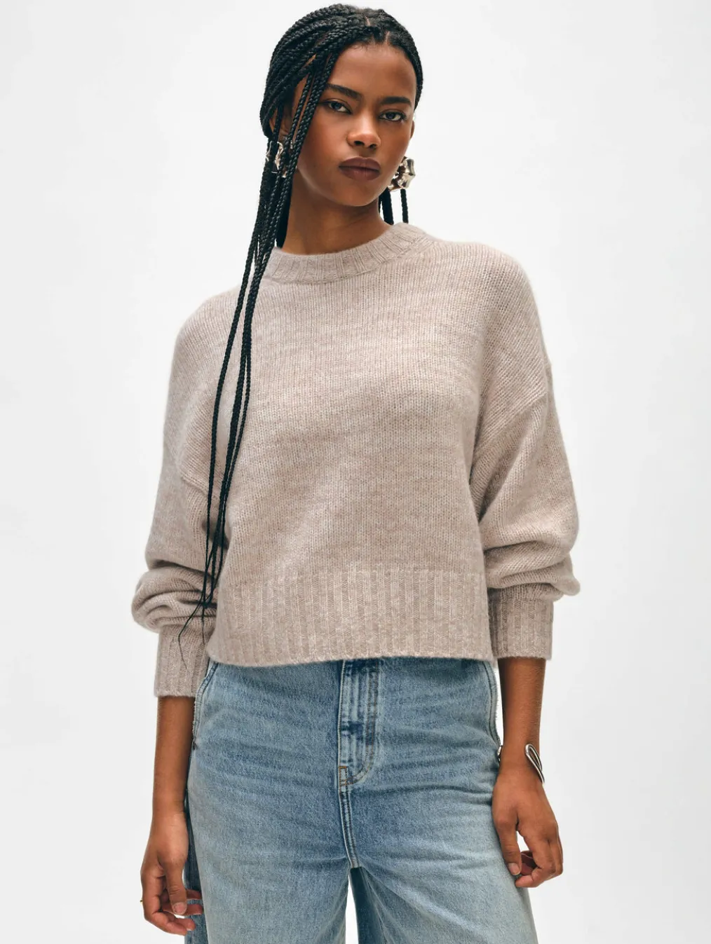 cashmere luxe crewneck