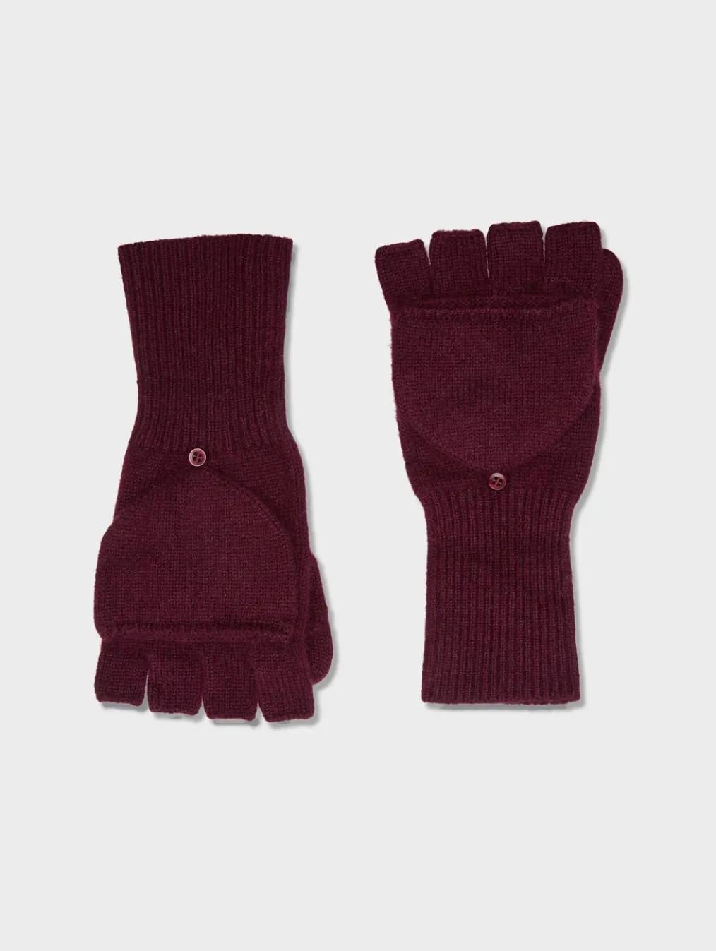 cashmere pop top glove