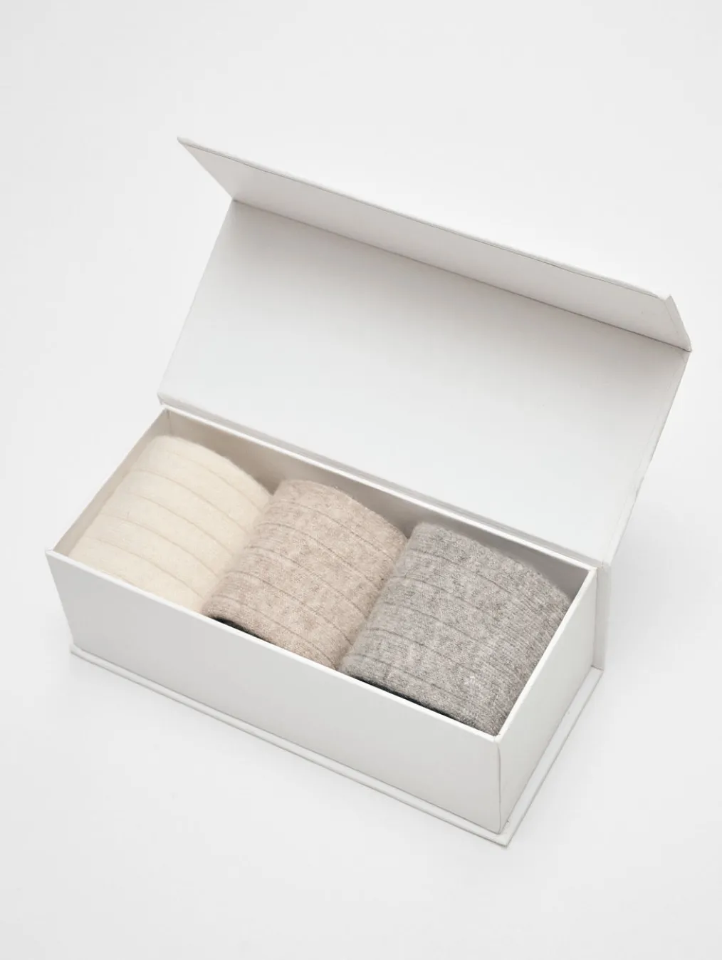 cashmere ribbed sock pack