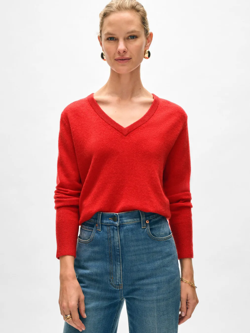 cashmere v neck
