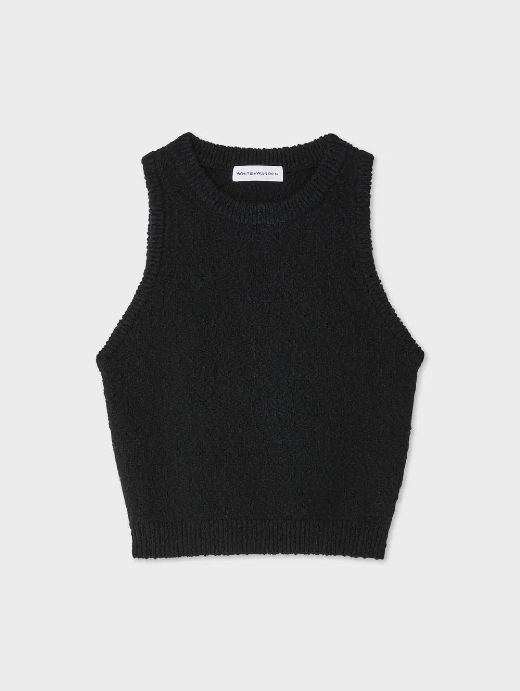 cotton slub cut in tank