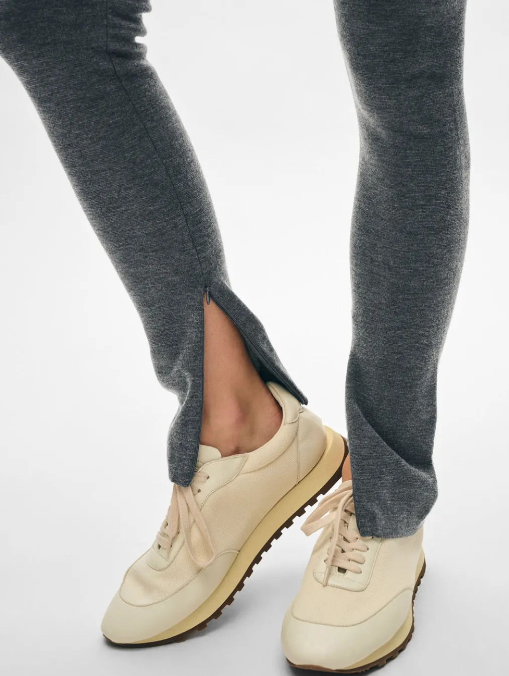 superfine merino zip leggings