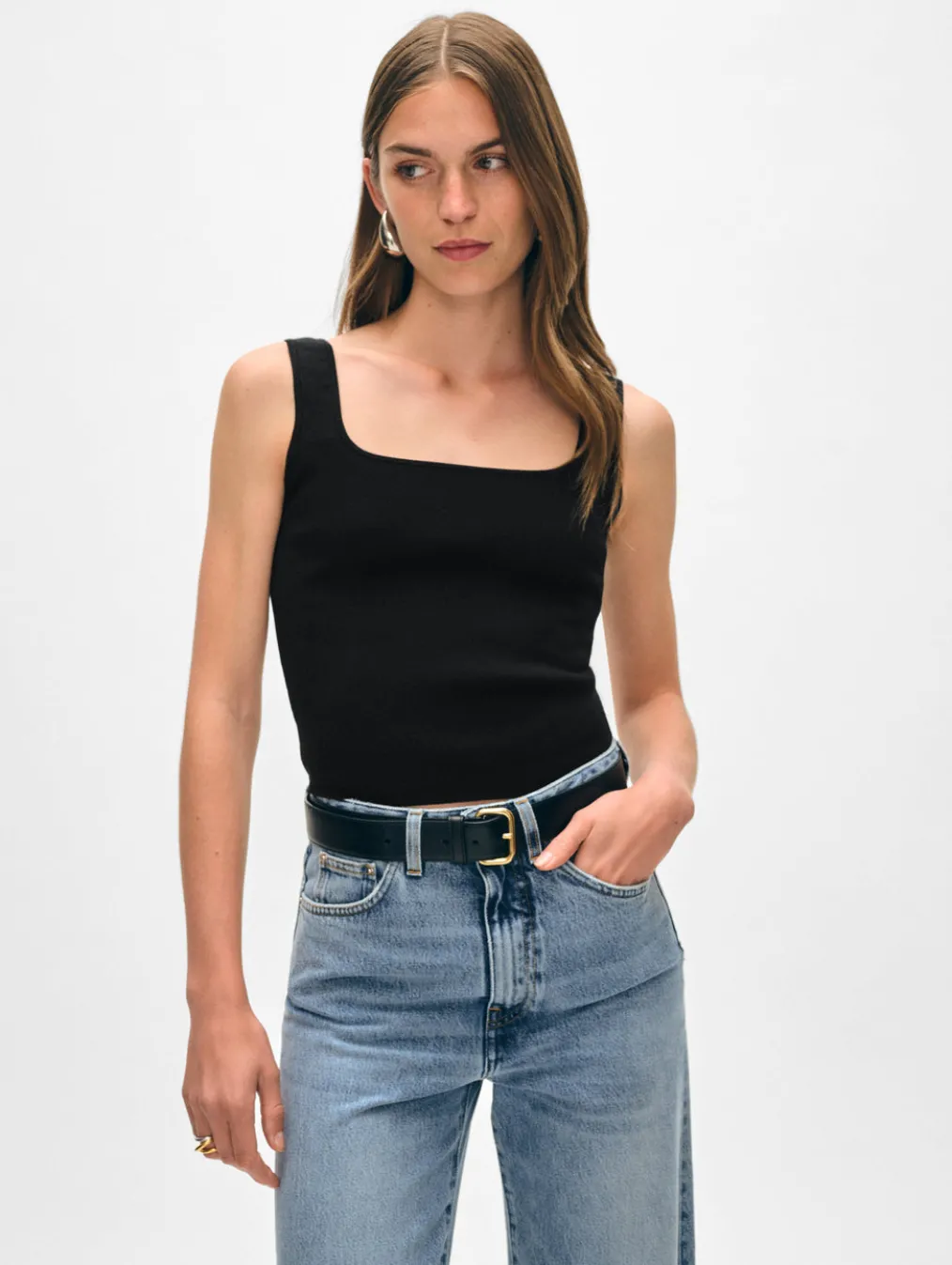 superfine organic cotton tank