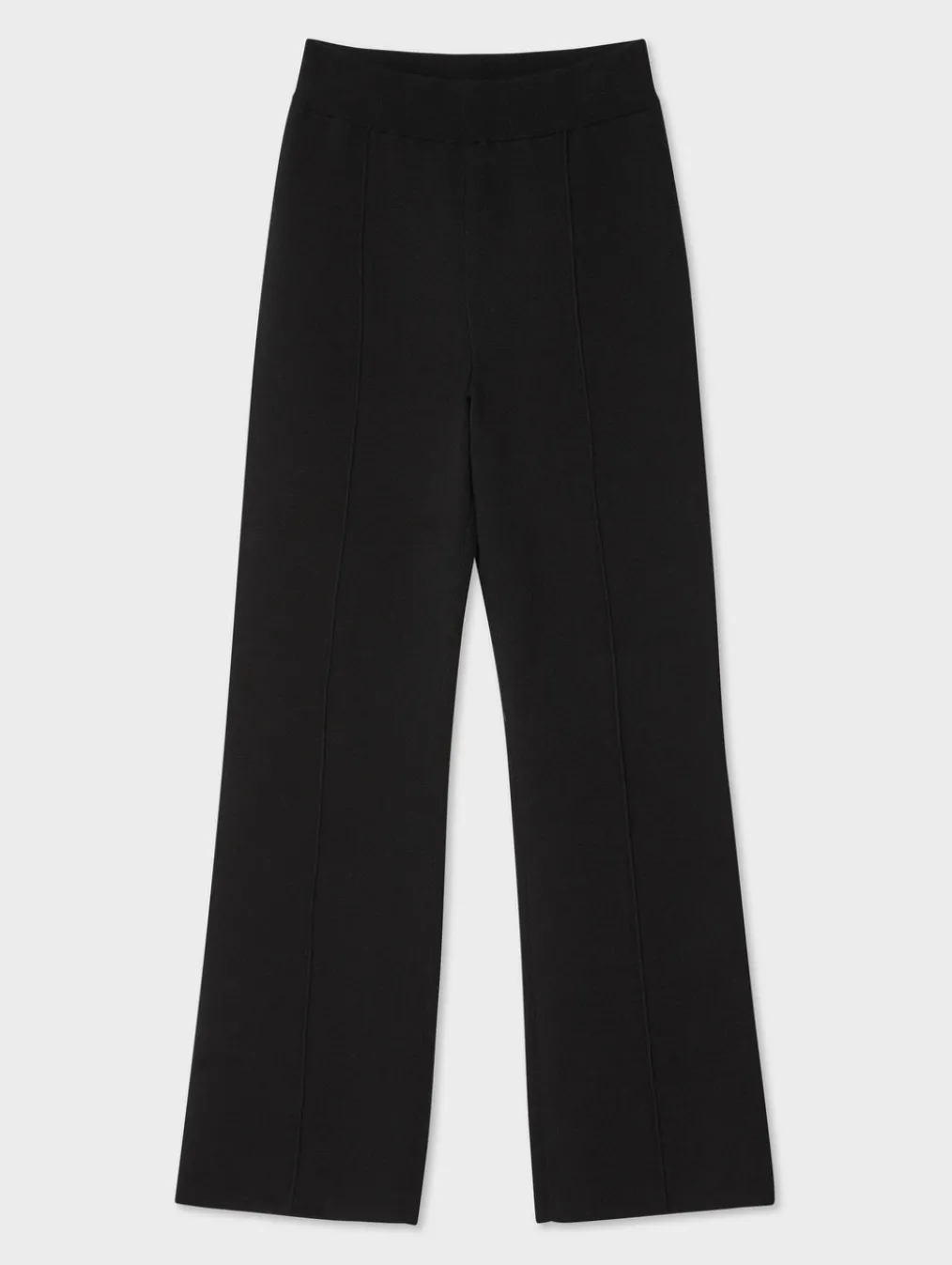 superfine organic cotton kick flare pant
